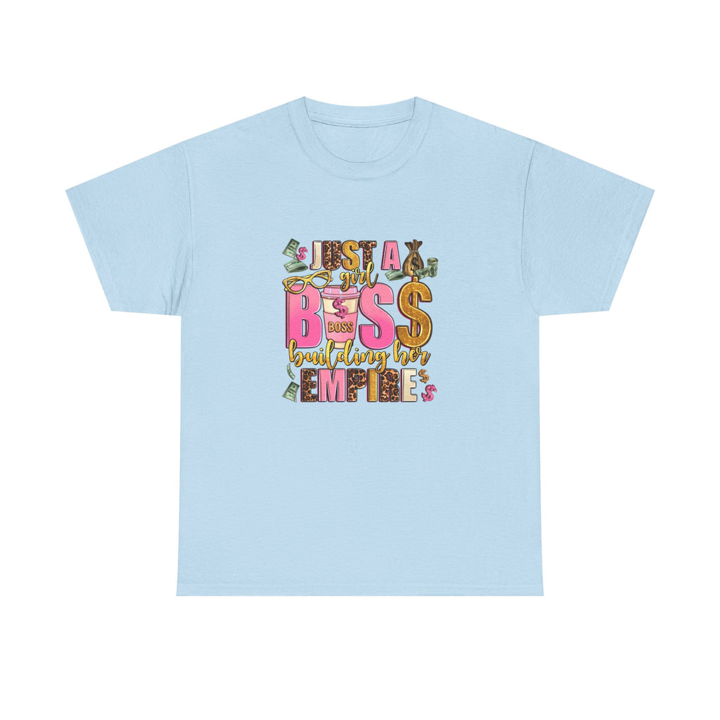 Just a Boss Unisex Cotton Tee Motivational Shirt, Gift for Entrepreneurs