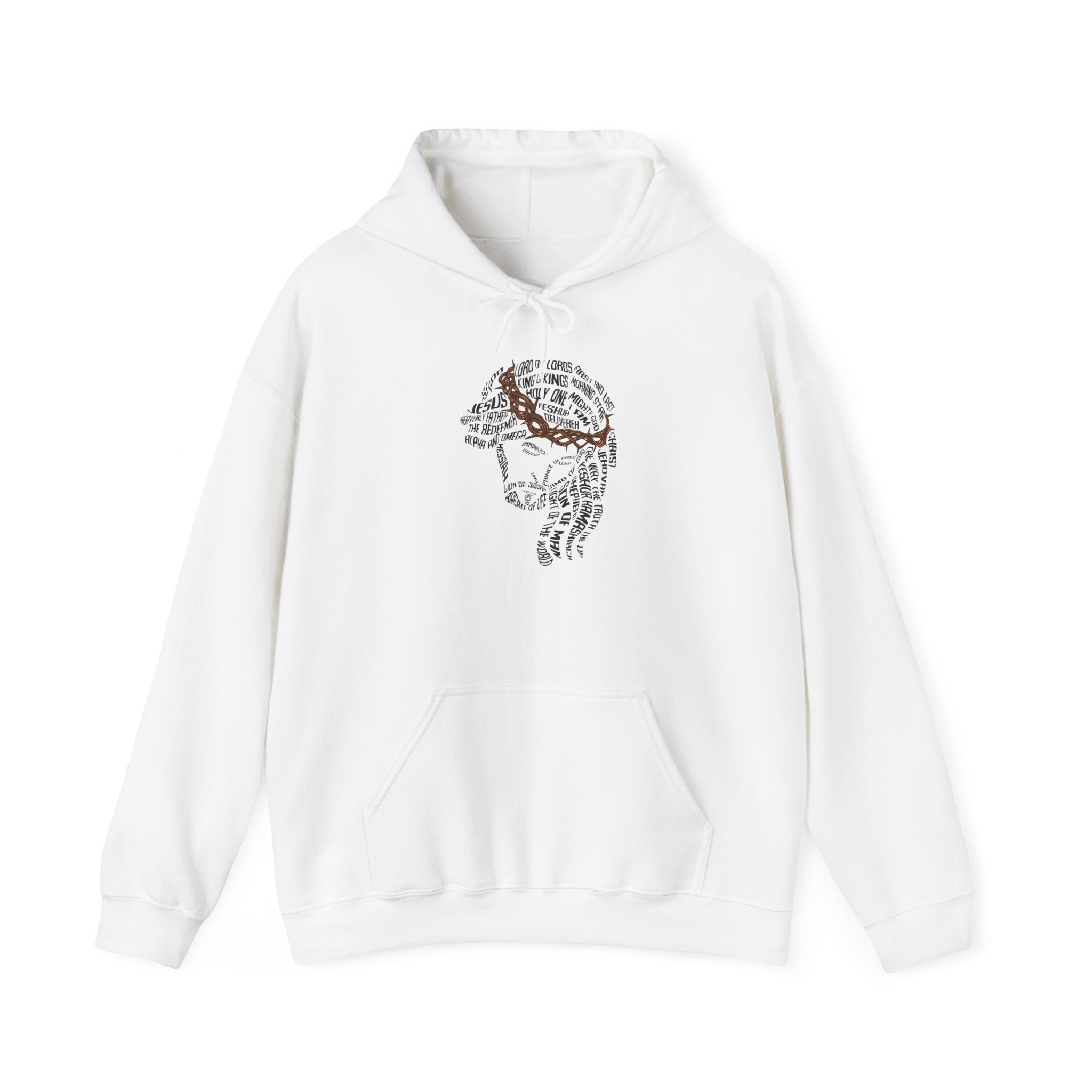 Crown of Thorns Unisex Hoodie, Christian Sweatshirt Fall Fashion, Inspirational Gift