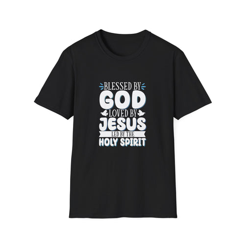 Blessed by God Unisex T-Shirt - Faith-Inspired Apparel for Men & Women