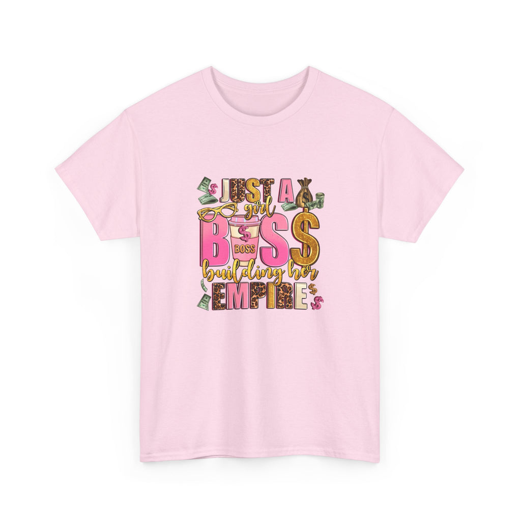 Just a Boss Unisex Cotton Tee Motivational Shirt, Gift for Entrepreneurs