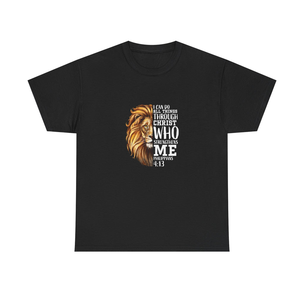 Majestic Lion Tee - Unisex Heavy Cotton Shirt for Animal Lovers, Gift for Wildlife Enthusiasts