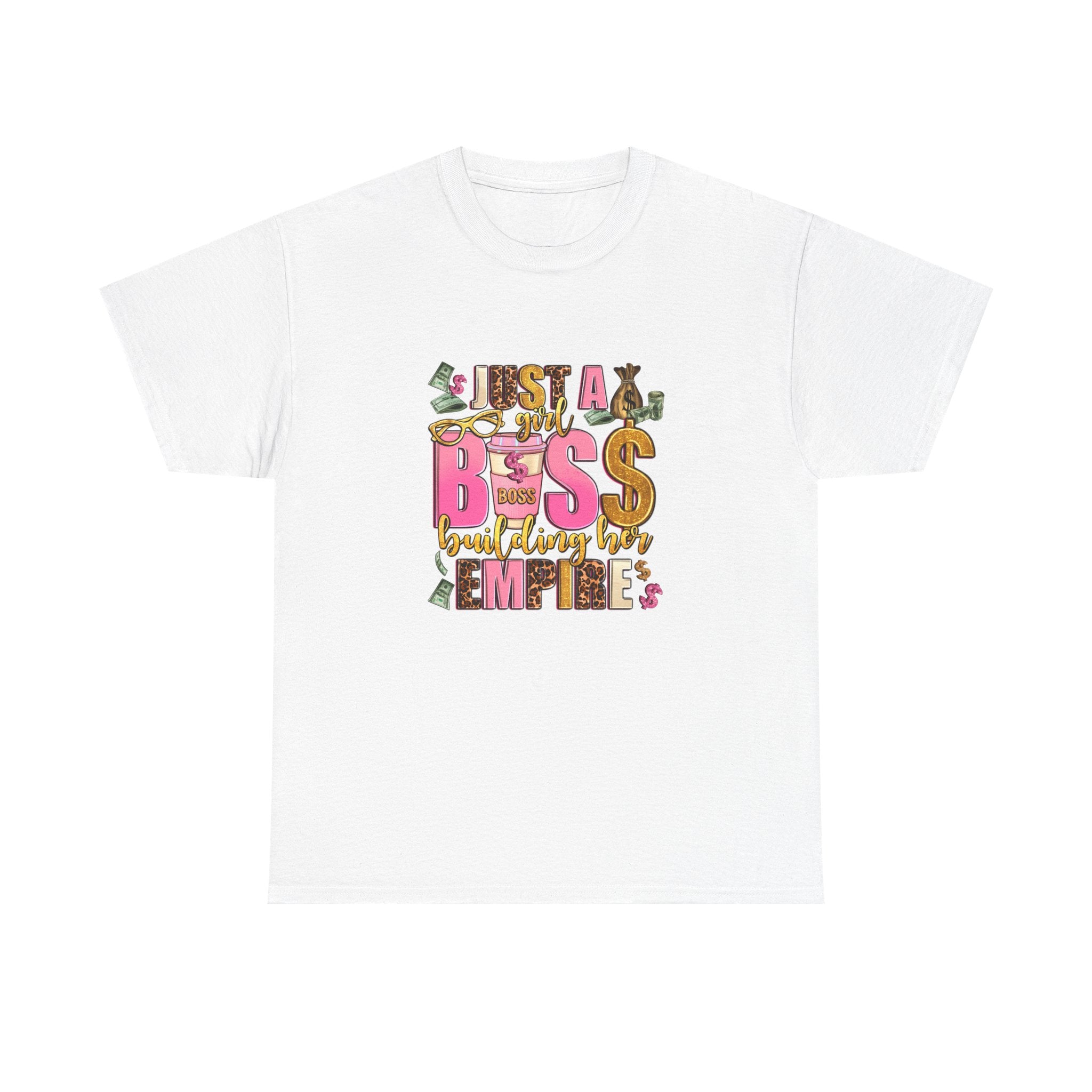 Just a Boss Unisex Cotton Tee Motivational Shirt, Gift for Entrepreneurs