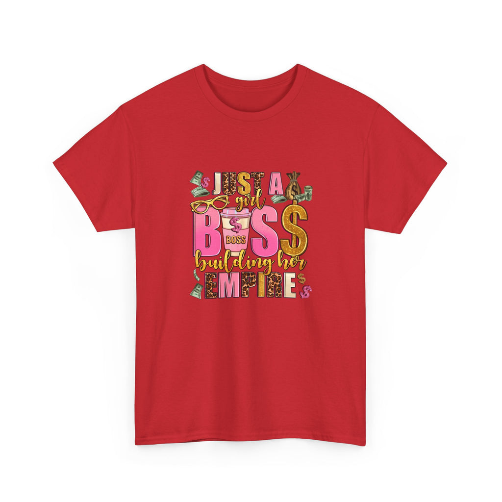 Just a Boss Unisex Cotton Tee Motivational Shirt, Gift for Entrepreneurs