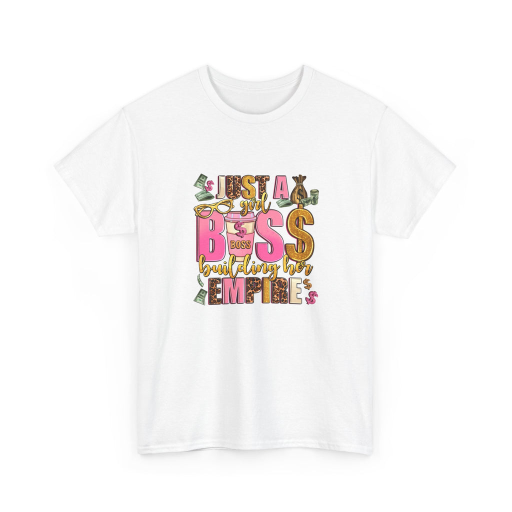 Just a Boss Unisex Cotton Tee Motivational Shirt, Gift for Entrepreneurs