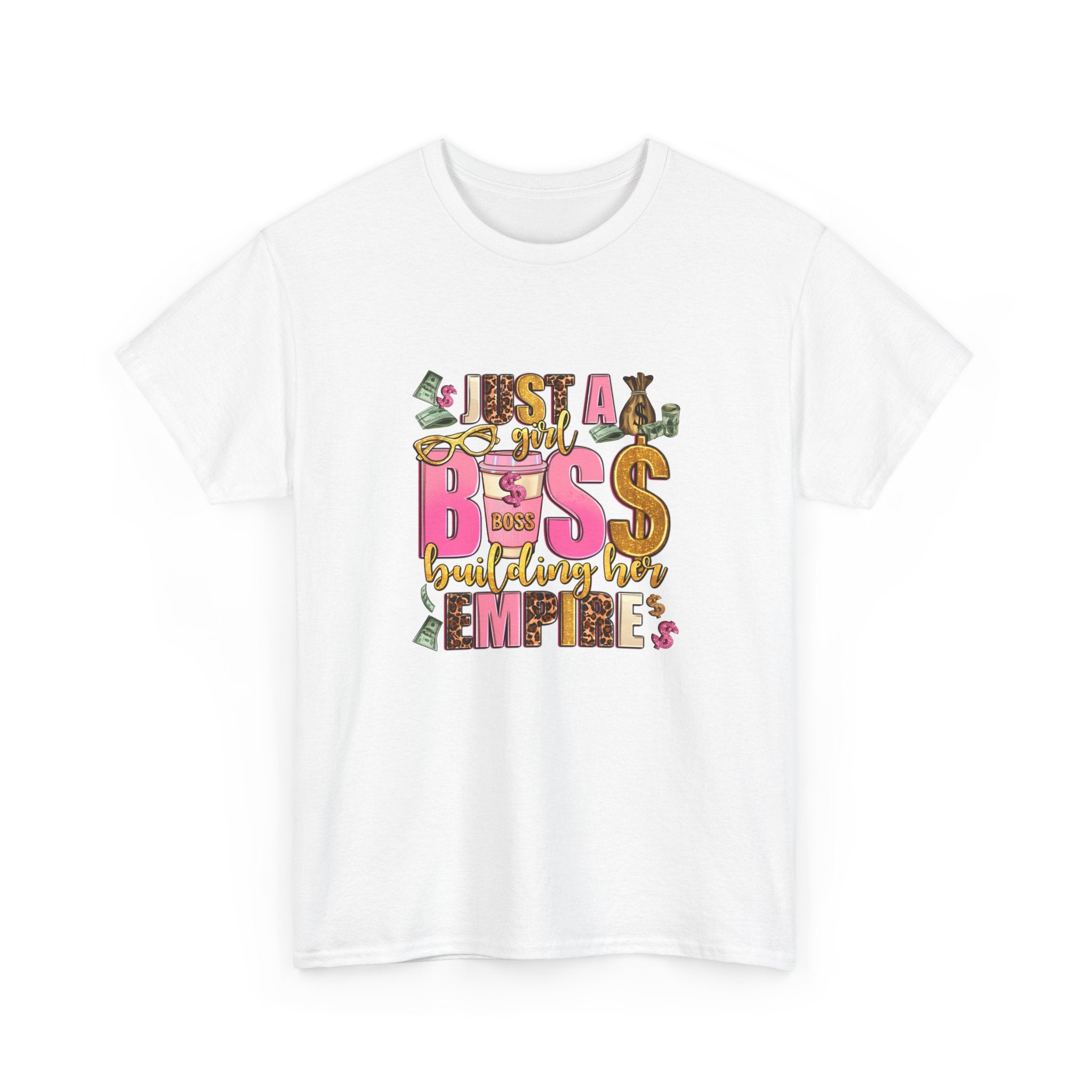 Just a Boss Unisex Cotton Tee Motivational Shirt, Gift for Entrepreneurs