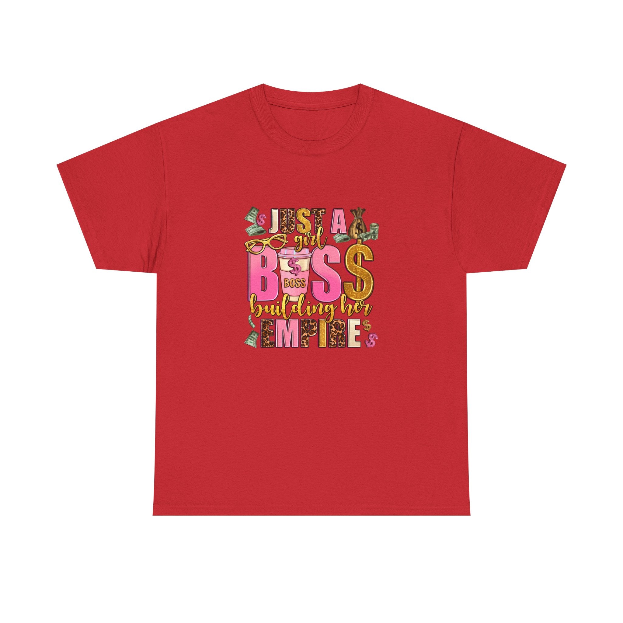 Just a Boss Unisex Cotton Tee Motivational Shirt, Gift for Entrepreneurs