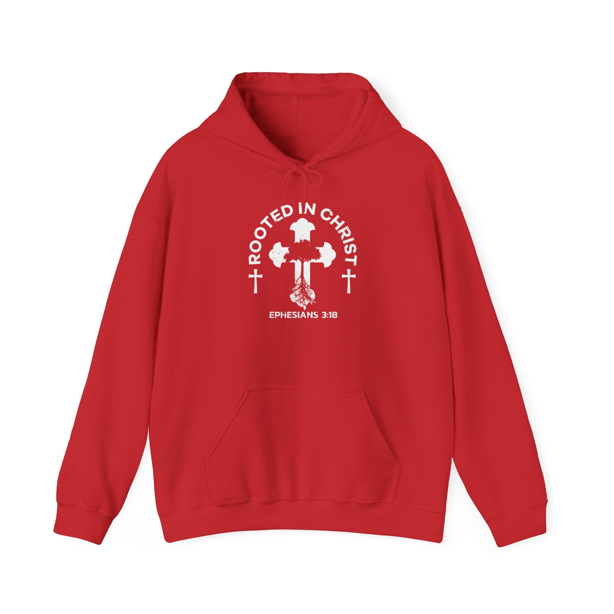 Rooted in Christ Hoodie - Faith-Inspired Apparel for Every Day
