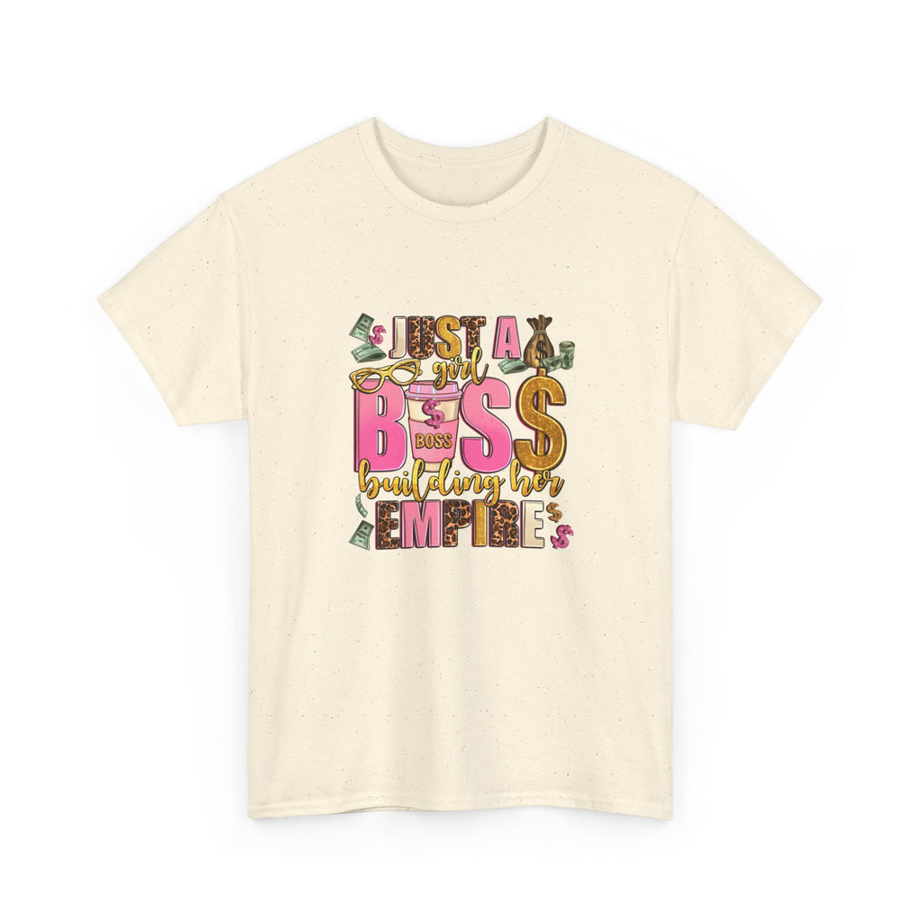 Just a Boss Unisex Cotton Tee Motivational Shirt, Gift for Entrepreneurs