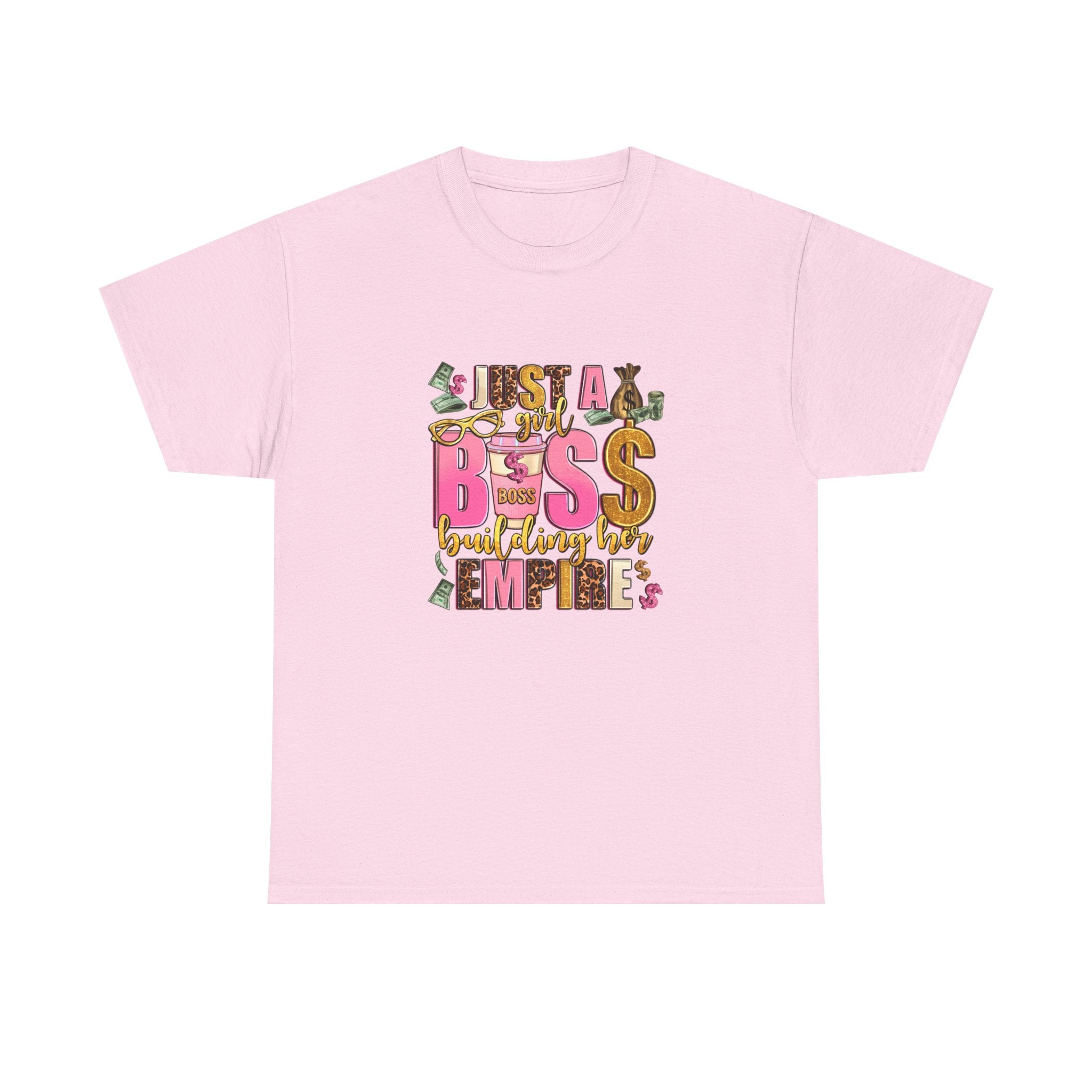 Just a Boss Unisex Cotton Tee Motivational Shirt, Gift for Entrepreneurs