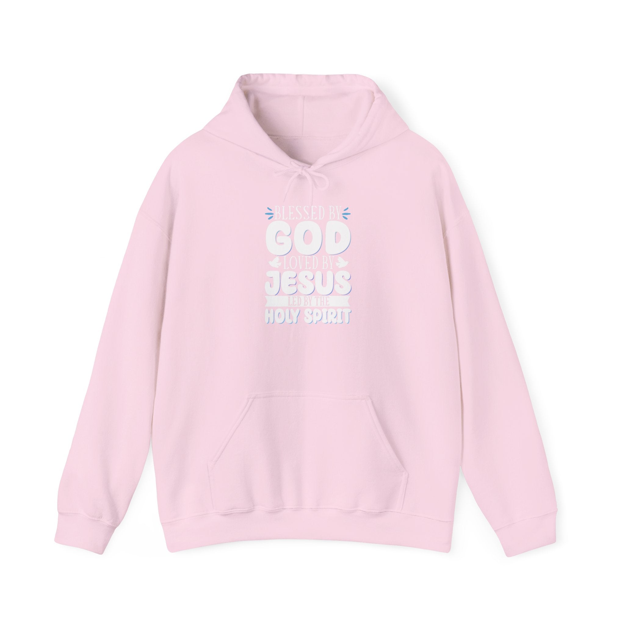 Blessed by God Hoodie - Unisex Heavy Blend Sweatshirt for Faith & Inspiration