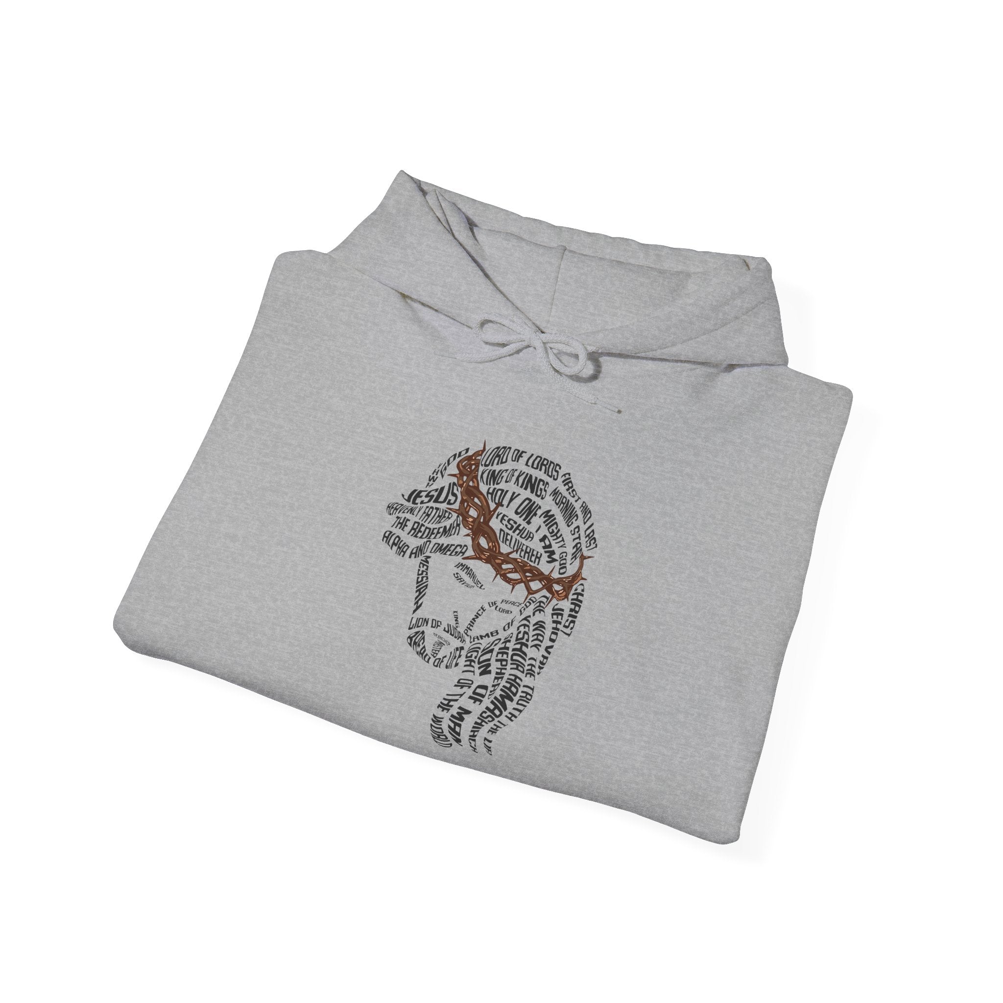 Crown of Thorns Unisex Hoodie, Christian Sweatshirt Fall Fashion, Inspirational Gift