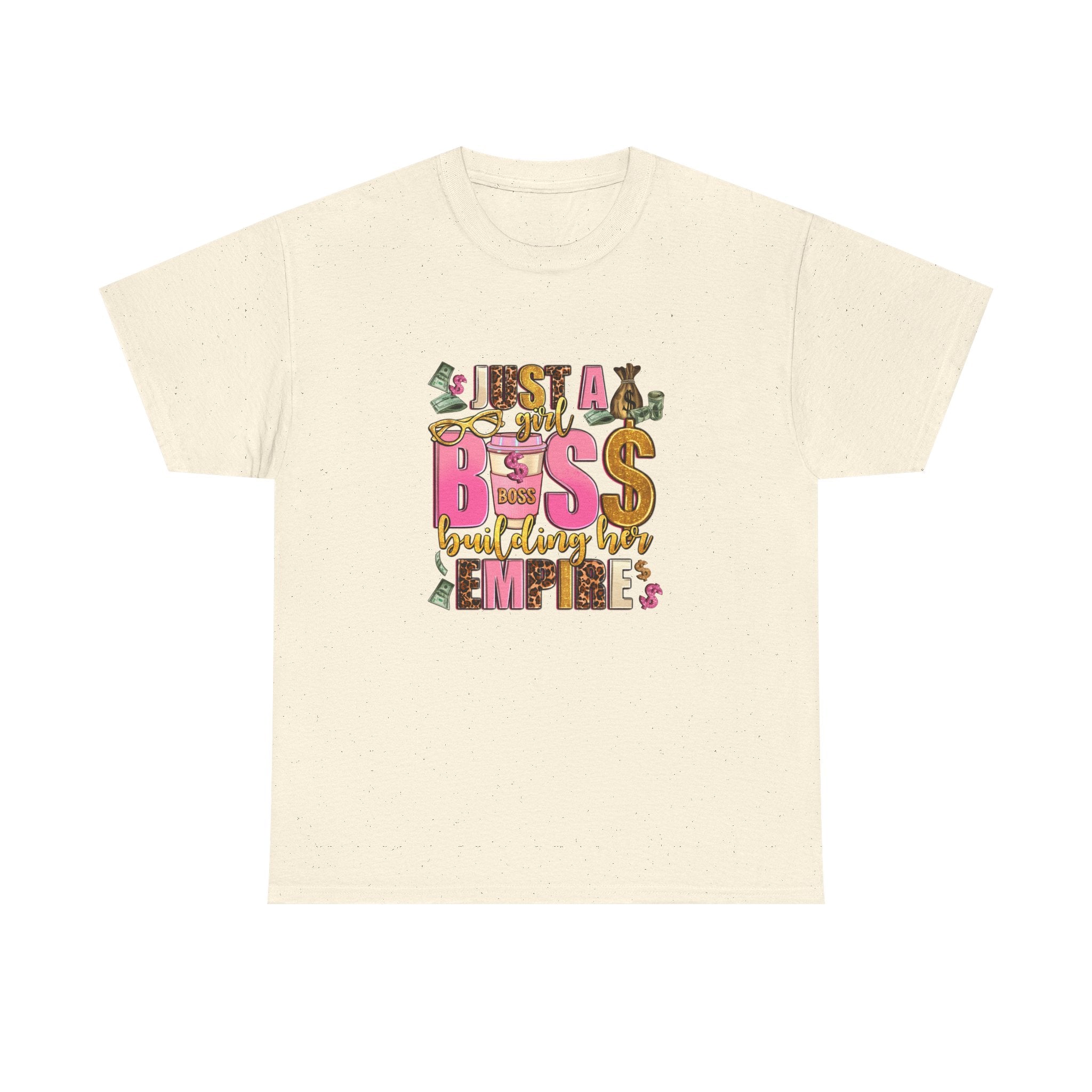 Just a Boss Unisex Cotton Tee Motivational Shirt, Gift for Entrepreneurs