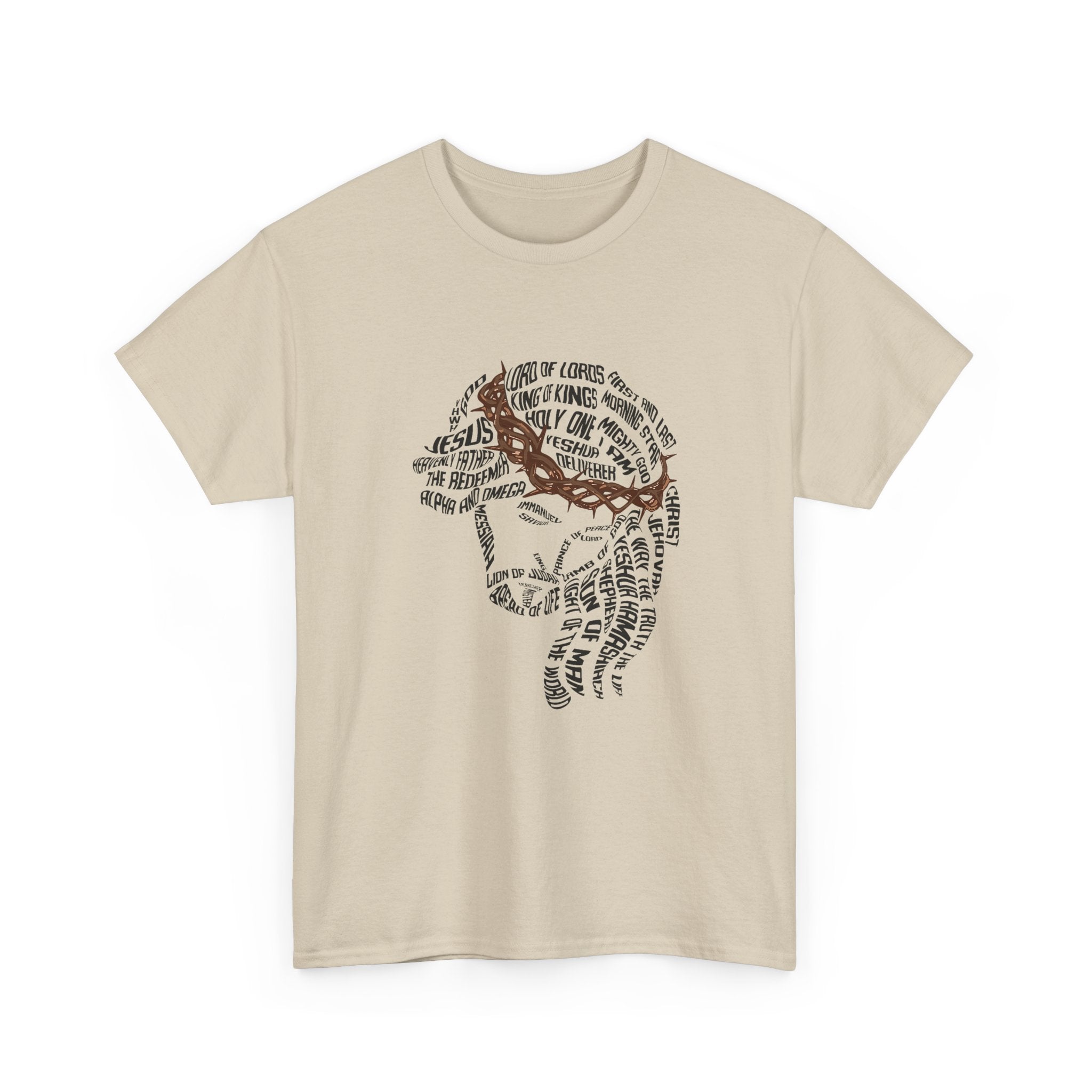 Faith-Inspired Unisex Heavy Cotton Tee, Christian T-Shirt