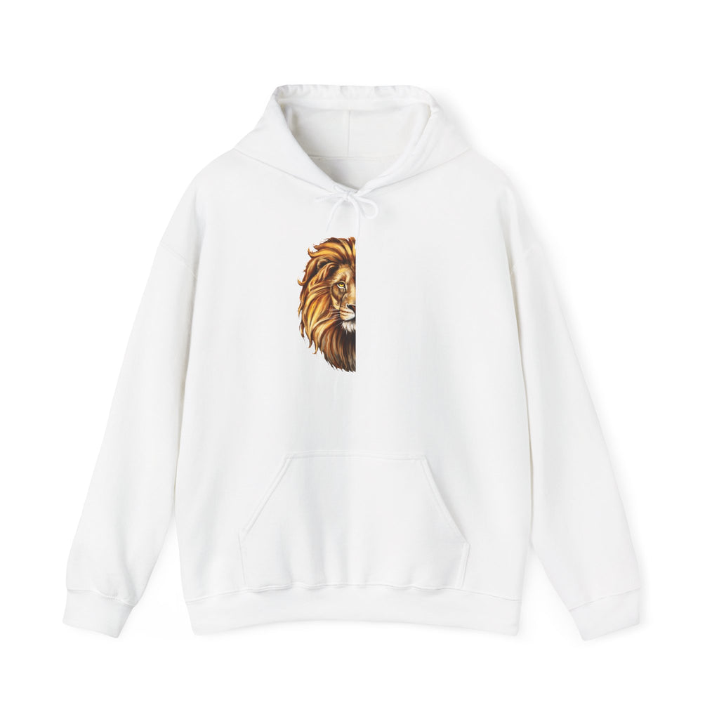 Majestic Lion Hoodie - Cozy Unisex Sweatshirt, Animal Lover Gift, Wildlife Apparel, Unique Style, Perfect for Casual Wear